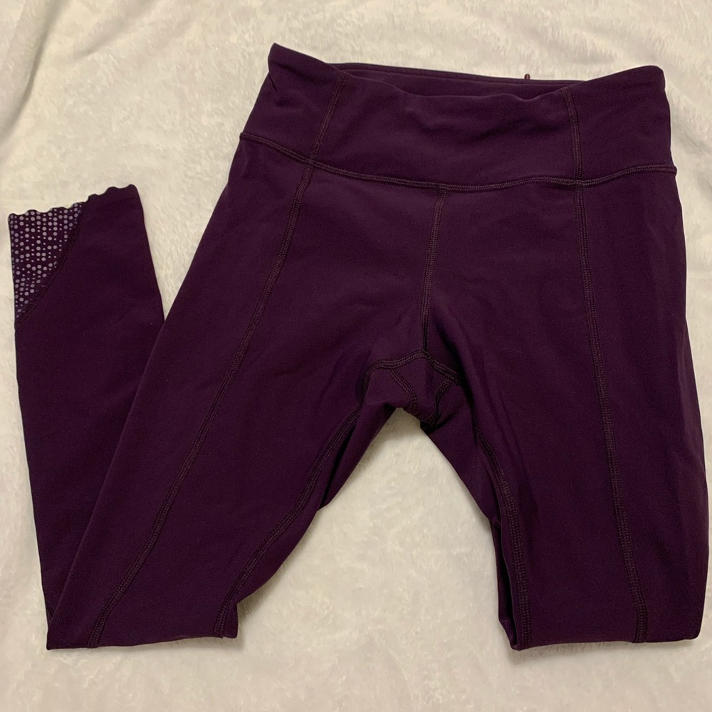 Lululemon Scallop Reflective Leggings